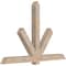 Ekena Millwork Kennewick Smooth Timber Gable Bracket, Douglas Fir, 84"W x 56"H x 5 1/2"D x 5 1/2"F, 16/12 Pitch GBW084X56X0606KEN00SDF - alternate 5